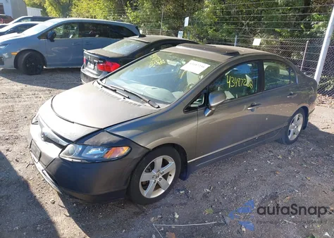 2006 Honda Civic Ex from USA, damaged, VIN 1HGFA16886L090887